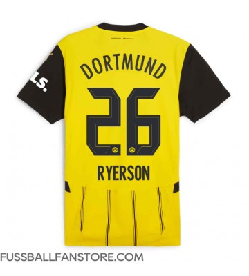 Borussia Dortmund Julian Ryerson #26 Replik Heimtrikot 2024-25 Kurzarm